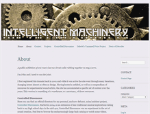 Tablet Screenshot of intelligentmachinery.net